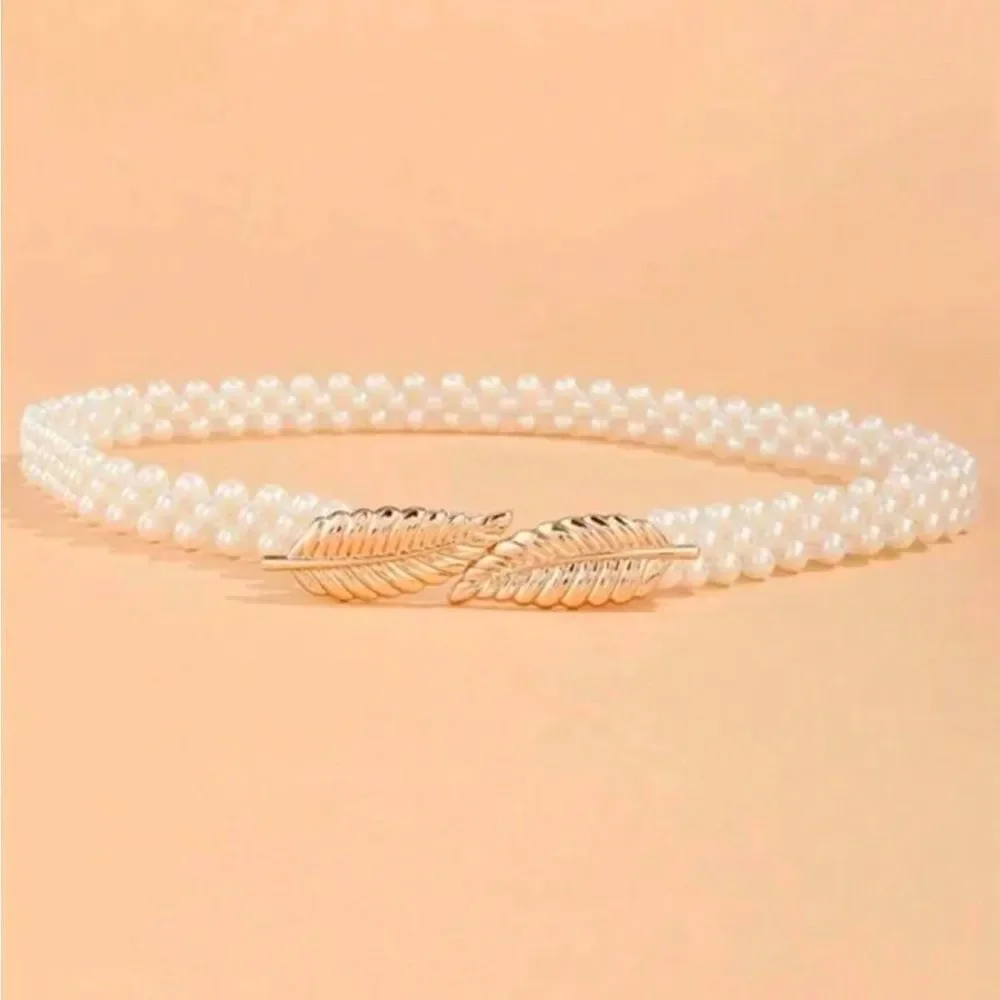 Pearl leaf belt S828